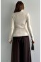 Renata Knitwear Sweater with Snap Fasteners - 7