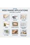 Nano Double-Sided Mounting Tape 5m x 30mm - Clear, Heavy Duty, Washable & Reusable - 4