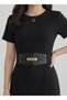 Gold Buckle Corset Belt Dress Belt Shirt Belt Waist Belt Body Belt Women's Belt Elastic Belt - 3