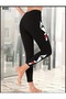 Women's Silhouette Printed Sports Tights - 2