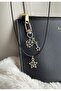 Spiral Necklace & Star Charm Keychain Set, Minimal Giftable Necklace and Keychain Set - 2