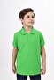 Unisex Polo Neck Buttoned Long Short T-Shirt - 4