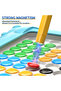 Magnetic Pen Drawing Board Diy Puzzle Educational Toys - Blue Color - 4