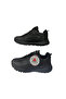 Humens Men's Black-Black Ultra Light Orthopedic Sole Walking Shoes - 2