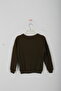 Girl's Crew Neck Printed Sweatshirt - 3