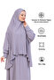 Two Piece Prayer Dress – Long Cotton Hijab Clothing Abaya & Headscarf Set - 5