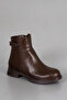 Bln Sy302 Buckle Detail Low Heel Short Boots - 3