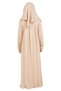Girls' Prayer Dress – Soft Viscose Clothing Abaya & Hijab + Bag Set - 6
