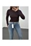 Modal Fabric Long Sleeve Flip-Flop Detail Badi̇ Body - 2