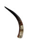 Hand-Painted Decorative Horn – Authentic Rustic Home Accent - 2