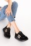 Inside and Outside Genuine Leather Anatomical Sole Lightweight Sports Shoes Ars.509 Black - 8