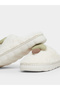 Solid Plush Mushroom Accent Bedroom Slippers - 3