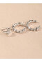 Set of 3 - Rhinestone Ear Clip Earrings - 4