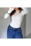 Modal Fabric Long Sleeve Flip-Flop Detail Badi̇ Body - 5