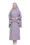 Two Piece Prayer Dress – Long Cotton Hijab Clothing Abaya & Headscarf Set