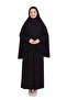 Two Piece Prayer Dress – Long Cotton Hijab Clothing Abaya & Headscarf Set