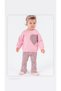 Leoapar Printed Heart Bandana Girl's Set