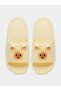Solid Kitty Anti-Slip Bathroom Slippers - 5
