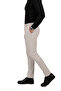 Stone Slim Fit Elastic Waist Striped Textured Stretch Fabric Men's Trousers – Stylish & Comfortable Design 2600700 - 5