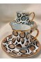 Leopard Porcelain El Boyama 2-Piece Coffee Cup Set - 2