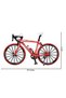 Red High Quality Metal 1:10 Scale Collectible Die Cast Model Bike - 3