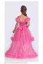 Pink Color Sequined Glittering Tail Style Wedding Party Children's Evening Dress Aby170 - 6