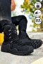 حذاء أسود مقاوم للماء بسحاب من Combat GTX - 2