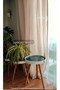 100% Cotton Vintage Linen Curtain Simple Plain Natural Woven Sunshade Window Curtain Buldan - 2