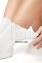 Bamboo Women's Elasticless White Seamless Premium Socks Boxed 6-Piece / Non-Marking / Non-Tightening Socks - 3