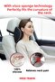 Car Orthopedic Neck Pillow Auto Neck Pillow Visco Vehicle Neck Pillow - Black - 6