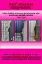 Bohemian Style Fringed Fan Mink Board Backdrop Curtain 1X3 Close Pile [Single Wing] Do Not Iron - 6