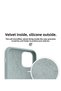 iPhone 13-14-15 Compatible Velvet Launch Silicone Case Cover Sand Pink - 2