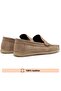 Genuine Leather Sand Beige Men's Summer Shoes - 3