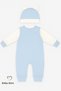 Teddy Bear Themed Newborn Ribbed Romper Set with Teddy Bear Baby Romper and Hat Set 100% Cotton Seasonal - 7