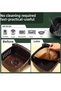 Airfryer Baking Paper - XL-XXL Large Size, 50 Pieces Air Fryer Paper, Oven Paper, Disposable - 3