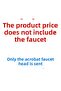 All Stainless Steel Chrome Material 1080 Degree Rotatable 2 Function Acrobat Faucet Spout - 8