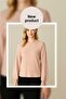 Women's Powder Long Sleeve Comfortable Fit Blouse, Stylish Comfortable and Casual, Women's Blouse - 6