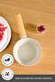 X Refika Swiss Crystal Almond Cream Non-Stick Induction Base Pan with 0 Oil and Non-Flammable Material 16 cm - 6
