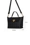 Black Women's Messenger Bag Us25156 - 9