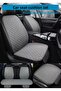 Hyundai Ioniq Compatible Thai Feather Auto Seat Cushion Set-Protection Cover (Front-Rear Full Set)