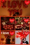 Red Heart Balloon Romantic Set Anniversary Valentine's Day Marriage Proposal Supplies and Ornaments
