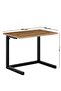 Spa Height Adjustable Laptop Stand - Pine - 4