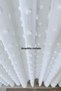 Puffy Pompom Linen Textured Tulle Curtain – 1/3 Dense Pleats – Heavy Weight – No Ironing Needed – Ready for the Cornice - 3