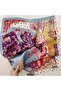 Colorful Floral, Sun Protection, Windproof, Double Side Printed, Shawl, Scarf, Scarf 70X70 - 3