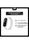 سوار Smart Band 9 الأبيض الذكي - 6