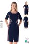 Women's Cotton Lycra Zippered Dress 5843