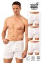 Özkan Underwear Özkan 0118 3 Pack Men's 100% Cotton Ribbed Flexible Soft Comfortable Bagged Long D