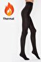 Thermal Black Winter Flexible Pantyhose