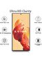واقي شاشة متوافق مع هاتف Galaxy S25 Ultra، زجاج مقوى مسطح بتغطية كاملة (قطعة واحدة) - 2
