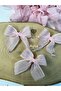 Linen Ribbon Ready Bow 20 Pieces - Powder Pink - 2